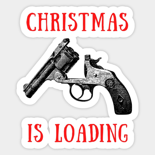 Christmas is loading Sticker by IOANNISSKEVAS